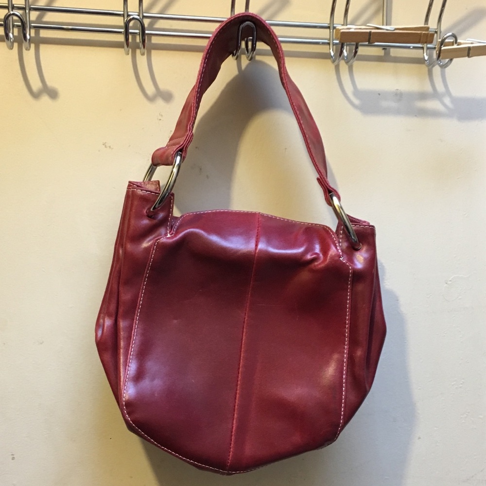 Wilson’s Red Leather Purse